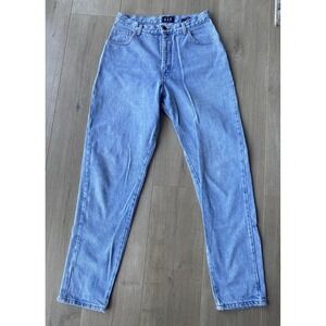 Vintage Gap Easy Fit Jeans Womens Size 13 / 14 Waist 29 Faded Light-wash USA